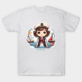 kawaii sailor girl T-Shirt